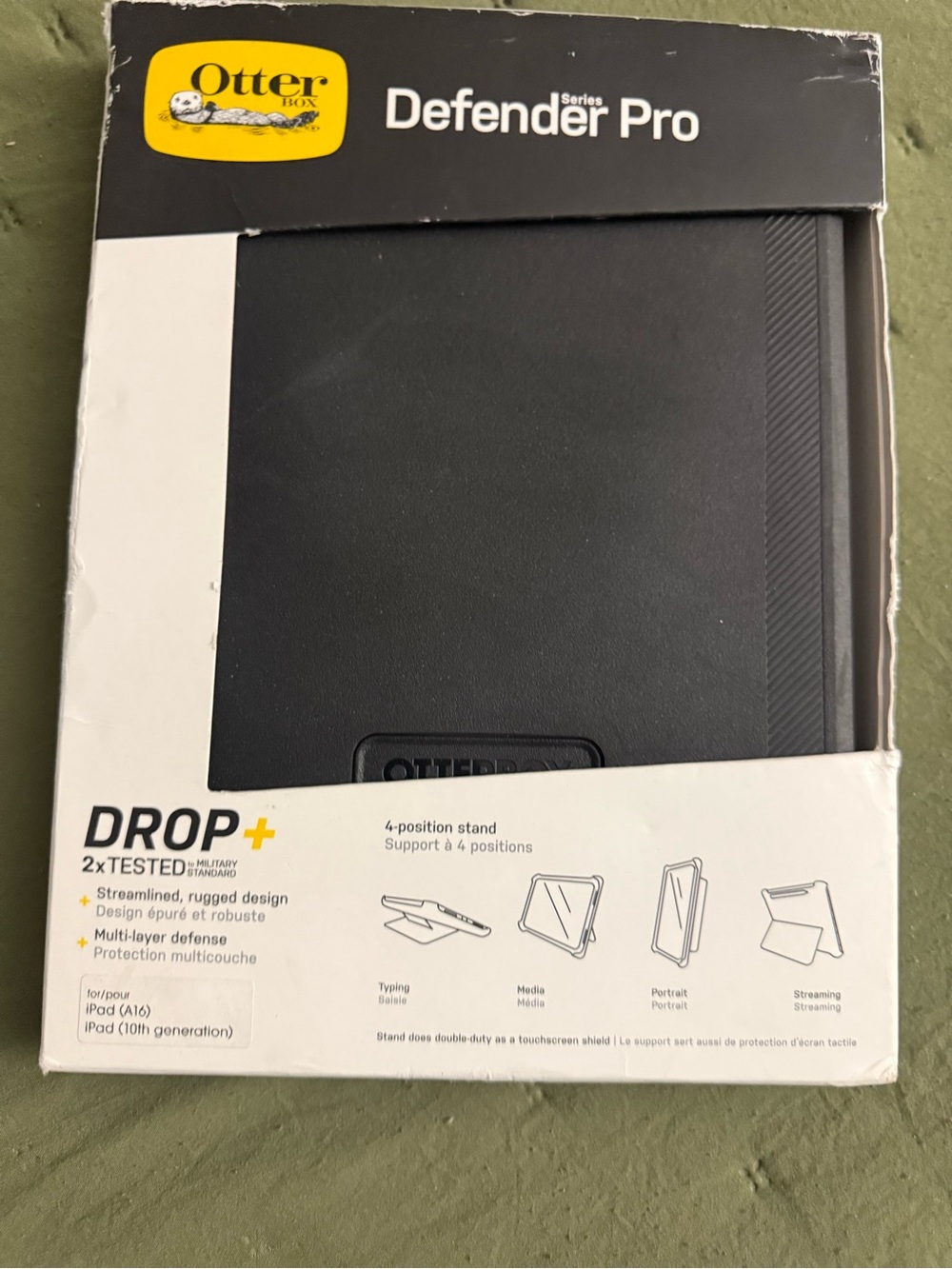 OtterBox Defender Pro Black Rugged Tablet Case